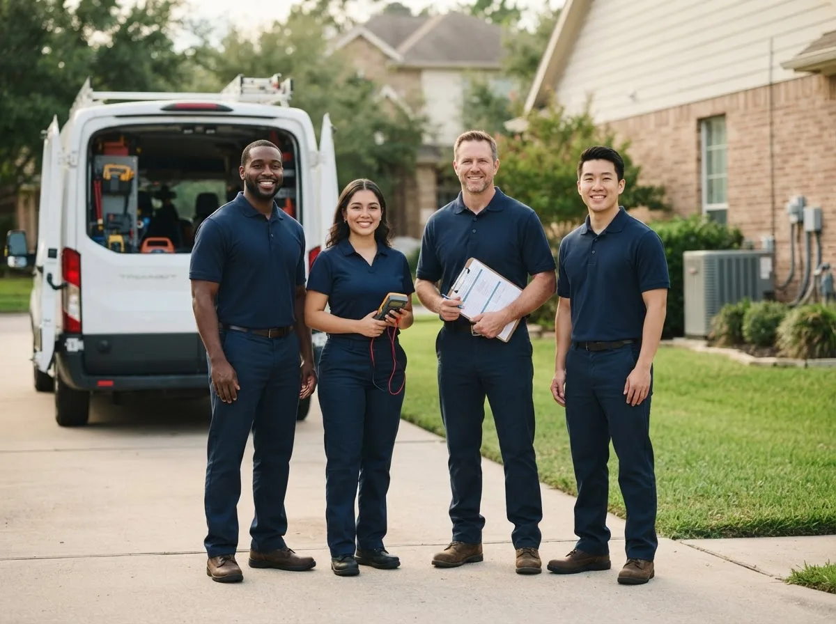 Certified HVAC technician near San Augustine, TX